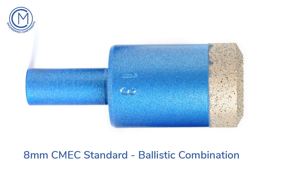 CMEC-8mm-Standard-Combi-Ballistic CMEC Product Standard 8mm Ballistic Combi Grinding Cup side view